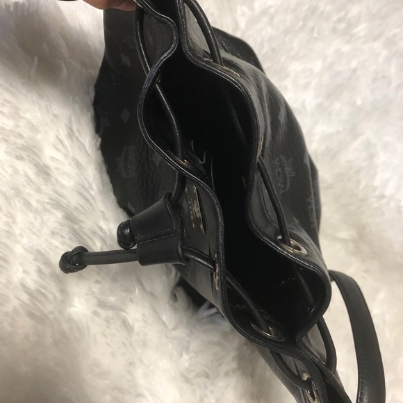 Authentic MCM Drawstring Bucket Bag - Picture 3 of 16